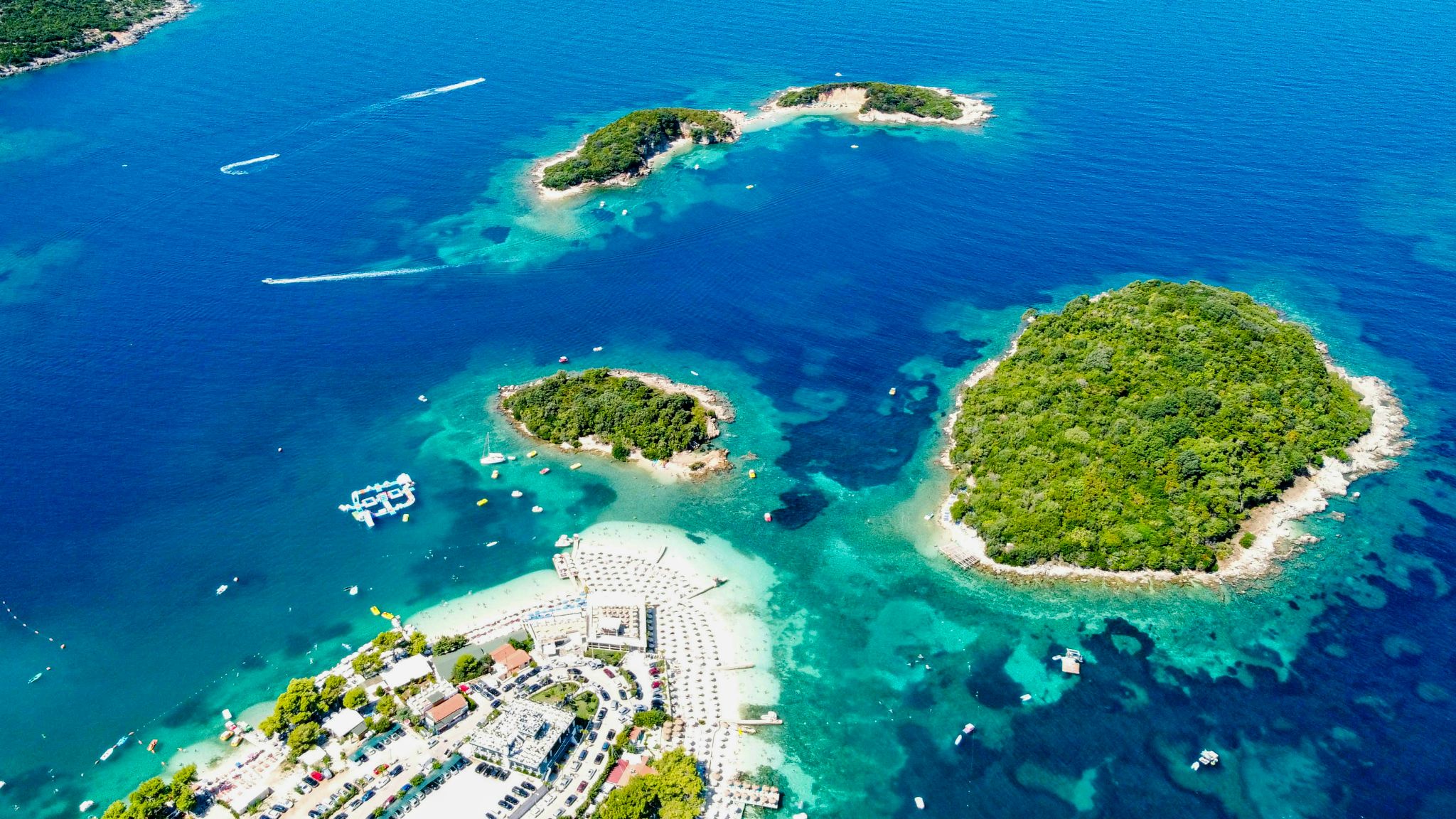 Ksamil - albánske Maldivy